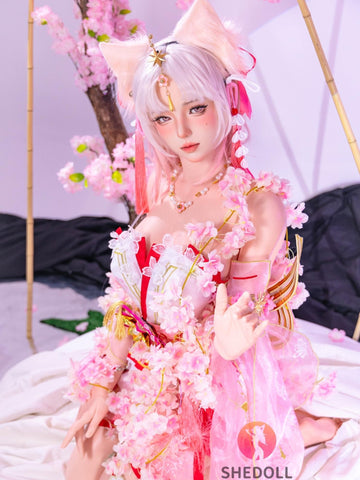 F6058—168cm/5ft5-47kg D Cup Asian ROS Silicone Sex Doll | SHEDOLL