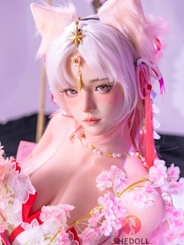 F6058—168cm/5ft5-47kg D Cup Asian ROS Silicone Sex Doll | SHEDOLL