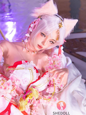 F6058—168cm/5ft5-47kg D Cup Asian ROS Silicone Sex Doll | SHEDOLL