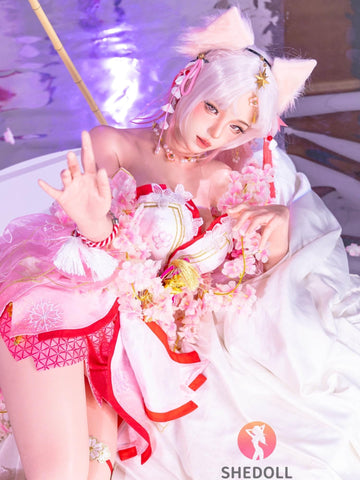 F6058—168cm/5ft5-47kg D Cup Asian ROS Silicone Sex Doll | SHEDOLL