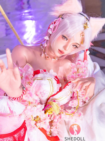 F6058—168cm/5ft5-47kg D Cup Asian ROS Silicone Sex Doll | SHEDOLL