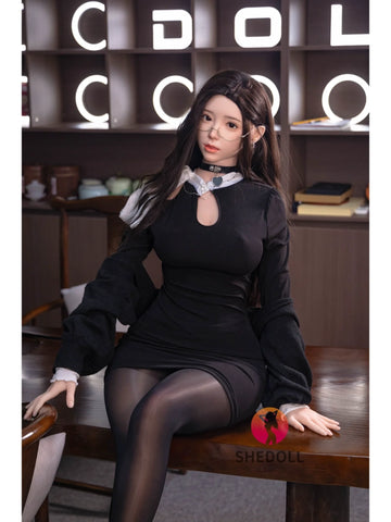 F6085—170cm/5ft6-48kg E Cup Realistic Asian Beauty Sex Doll for Ultimate Pleasure Silicone Head TPE Body Sex Doll | SHEDOLL