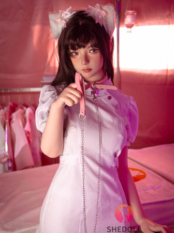 F6059—168cm/5ft5-47kg D Cup Asian ROS Silicone Real Skin Texture Sex Doll | SHEDOLL