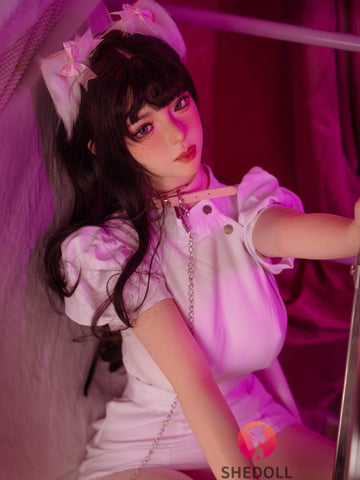 F6059—168cm/5ft5-47kg D Cup Asian ROS Silicone Real Skin Texture Sex Doll | SHEDOLL