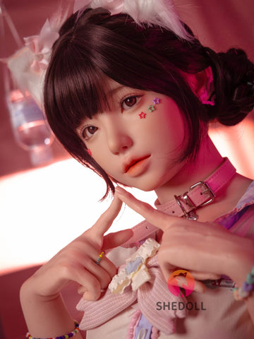 F6060—168cm/5ft5-47kg D Cup Asian ROS Silicone Real Skin Texture Sex Doll | SHEDOLL