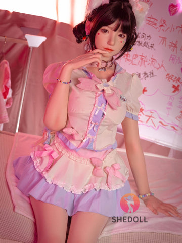 F6060—168cm/5ft5-47kg D Cup Asian ROS Silicone Real Skin Texture Sex Doll | SHEDOLL