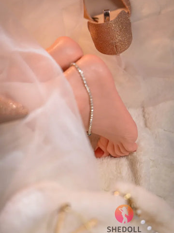 V337-1.98lbs Lightweight Realistic Silicone Feet Sex Toy for Foot Fetish Lovers｜SHEDOLL