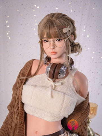 F6086—170cm/5ft6-57kg E Cup Asian ROS Silicone Sex Doll | SHEDOLL