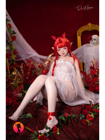 F6075—156cm/5ft1-44kg E Cup Asian ROS Silicone Sex Doll | SHEDOLL