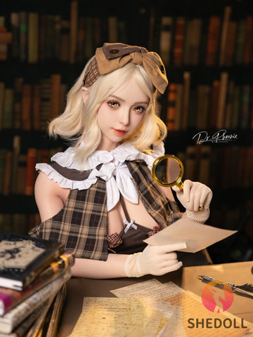 F6077—156cm/5ft1-44kg E Cup Asian ROS Silicone Sex Doll | SHEDOLL