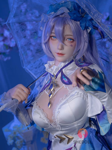 F6053—163cm/5ft4-51kg H Cup Asian ROS Silicone Sex Doll | SHEDOLL