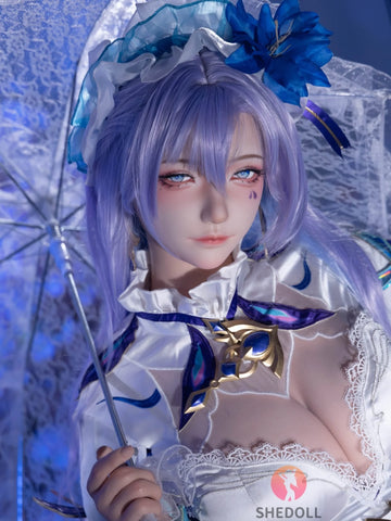 F6053—163cm/5ft4-51kg H Cup Asian ROS Silicone Sex Doll | SHEDOLL