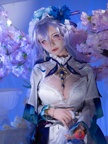 F6053—163cm/5ft4-51kg H Cup Asian ROS Silicone Sex Doll | SHEDOLL