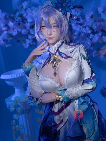 F6053—163cm/5ft4-51kg H Cup Asian ROS Silicone Sex Doll | SHEDOLL