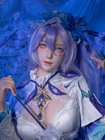 F6053—163cm/5ft4-51kg H Cup Asian ROS Silicone Sex Doll | SHEDOLL