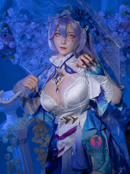 F6053—163cm/5ft4-51kg H Cup Asian ROS Silicone Sex Doll | SHEDOLL