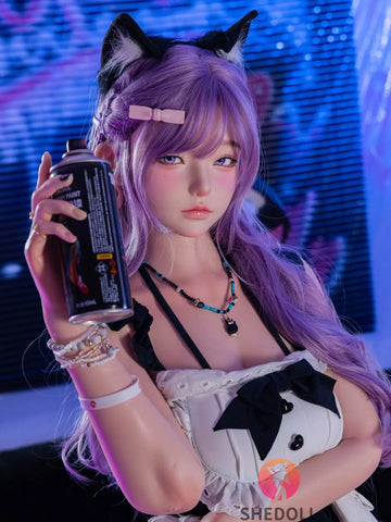 F6066—168cm/5ft5-47kg D Cup Asian ROS Silicone Sex Doll | SHEDOLL