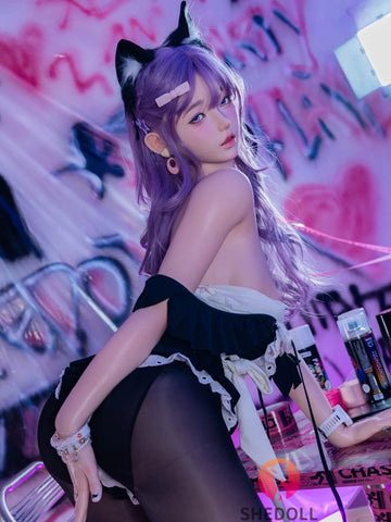 F6066—168cm/5ft5-47kg D Cup Asian ROS Silicone Sex Doll | SHEDOLL