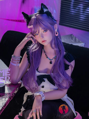 F6066—168cm/5ft5-47kg D Cup Asian ROS Silicone Sex Doll | SHEDOLL