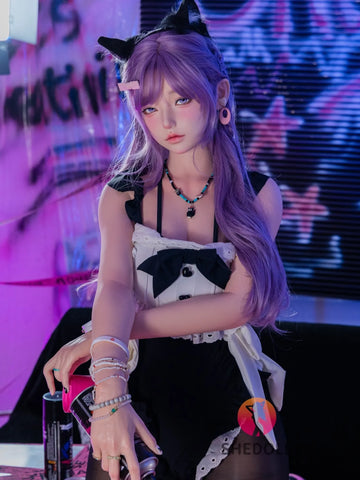F6066—168cm/5ft5-47kg D Cup Asian ROS Silicone Sex Doll | SHEDOLL