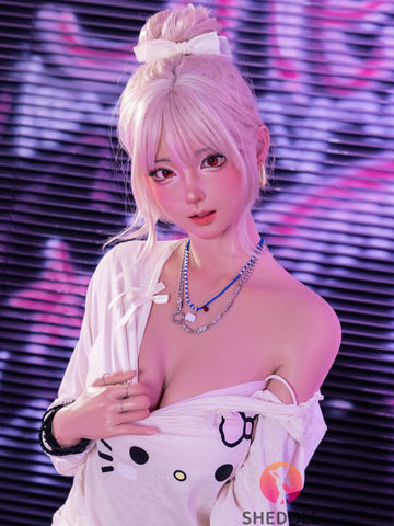 F6101—158cm/5ft2-47kg C Cup Asian ROS Silicone Sex Doll | SHEDOLL