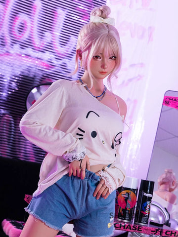 F6101—158cm/5ft2-47kg C Cup Asian ROS Silicone Sex Doll | SHEDOLL