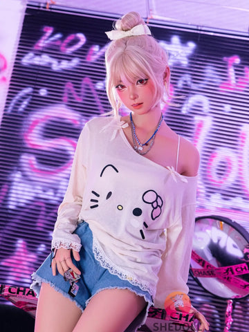 F6101—158cm/5ft2-47kg C Cup Asian ROS Silicone Sex Doll | SHEDOLL