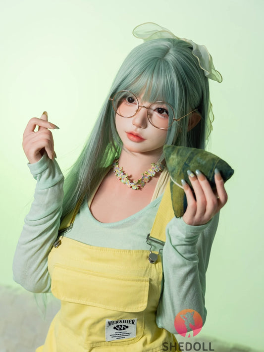 F6067—168cm/5ft5-47kg D Cup Asian ROS Silicone Sex Doll | SHEDOLL
