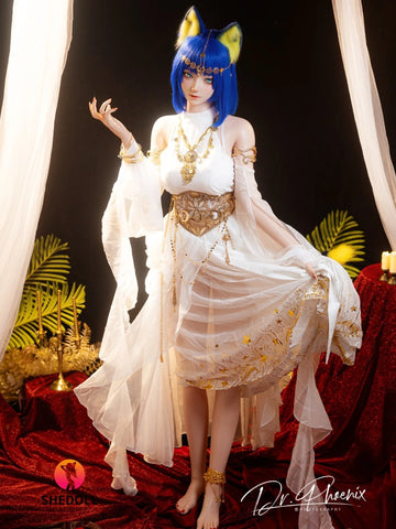 F6068—168cm/5ft5-47kg D Cup Asian ROS Silicone Sex Doll | SHEDOLL