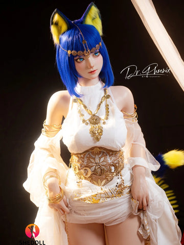 F6068—168cm/5ft5-47kg D Cup Asian ROS Silicone Sex Doll | SHEDOLL