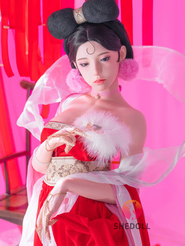 F6069—168cm/5ft5-47kg D Cup Asian ROS Silicone Sex Doll | SHEDOLL