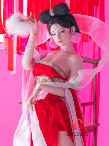 F6069—168cm/5ft5-47kg D Cup Asian ROS Silicone Sex Doll | SHEDOLL