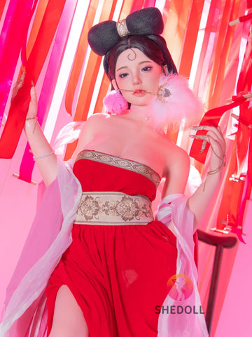 F6069—168cm/5ft5-47kg D Cup Asian ROS Silicone Sex Doll | SHEDOLL