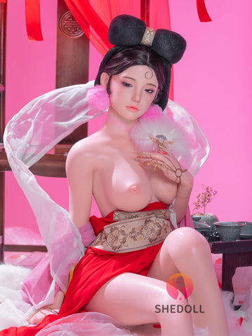 F6069—168cm/5ft5-47kg D Cup Asian ROS Silicone Sex Doll | SHEDOLL
