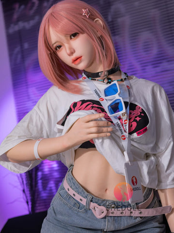 F6098—167cm/5.5ft-53kg D Cup Asian ROS Silicone Sex Doll | SHEDOLL