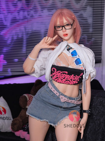 F6098—167cm/5.5ft-53kg D Cup Asian ROS Silicone Sex Doll | SHEDOLL