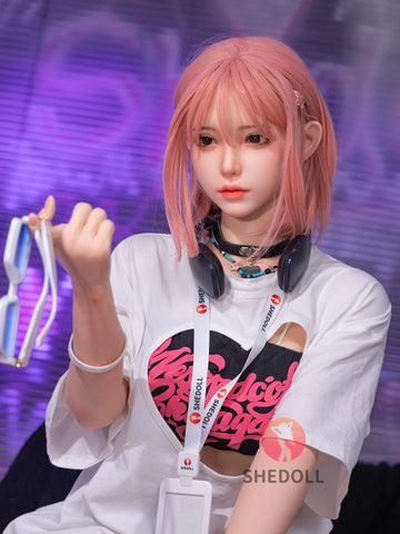 F6098—167cm/5.5ft-53kg D Cup Asian ROS Silicone Sex Doll | SHEDOLL