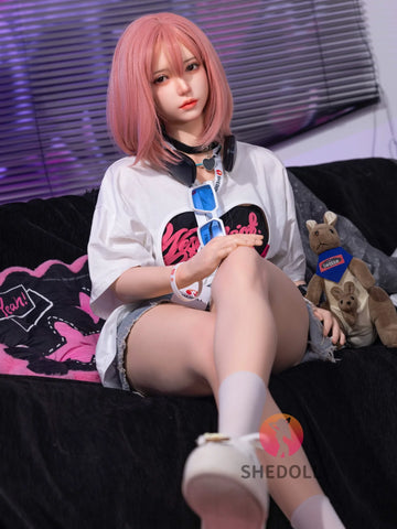 F6098—167cm/5.5ft-53kg D Cup Asian ROS Silicone Sex Doll | SHEDOLL