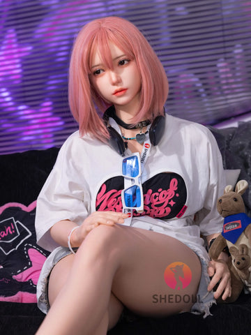 F6098—167cm/5.5ft-53kg D Cup Asian ROS Silicone Sex Doll | SHEDOLL
