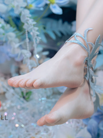 F6090—152cm/5ft-38kg A Cup ROS Flat Chest Silicone Sex Doll Anime - SHEDOLL