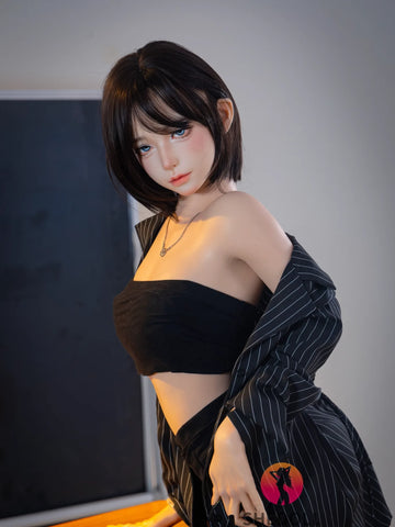 F6091—152cm/5ft-38kg A Cup Asian ROS Small Breast Silicone Sex Doll | SHEDOLL