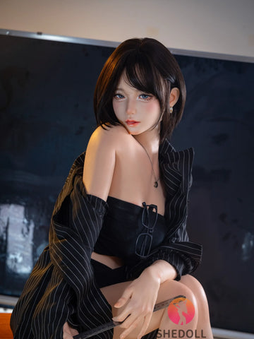 F6091—152cm/5ft-38kg A Cup Asian ROS Small Breast Silicone Sex Doll | SHEDOLL