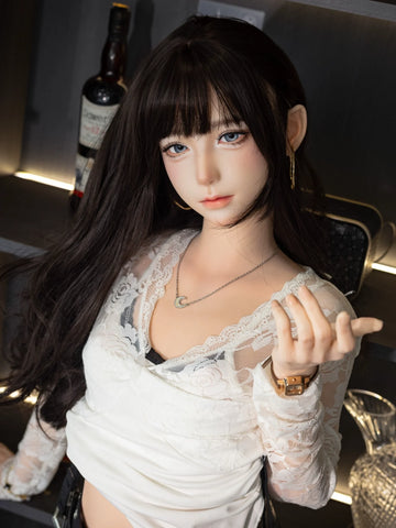 F6097—152cm/5ft-38kg A Cup Asian ROS Flat Chest Silicone Sex Doll | SHEDOLL