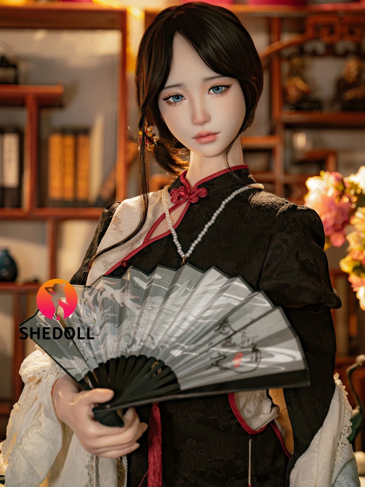 F6166—156cm/5ft1-44kg E Cup Asian ROS Silicone Sex Doll | SHEDOLL