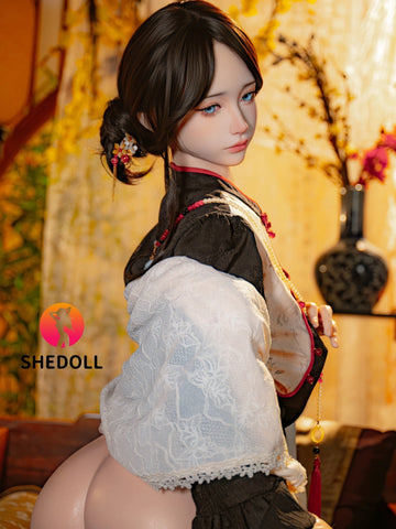 F6166—156cm/5ft1-44kg E Cup Asian ROS Silicone Sex Doll | SHEDOLL