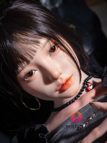 F6167—168cm/5ft5-47kg D Cup Realistic Asian Sex Doll with ROS Head | SHEDOLL