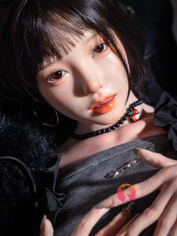 F6167—168cm/5ft5-47kg D Cup Realistic Asian Sex Doll with ROS Head | SHEDOLL