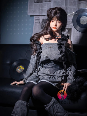 F6167—168cm/5ft5-47kg D Cup Realistic Asian Sex Doll with ROS Head | SHEDOLL
