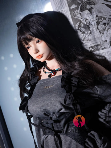 F6167—168cm/5ft5-47kg D Cup Realistic Asian Sex Doll with ROS Head | SHEDOLL