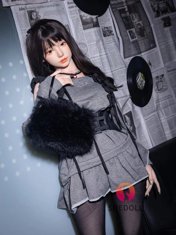 F6167—168cm/5ft5-47kg D Cup Realistic Asian Sex Doll with ROS Head | SHEDOLL